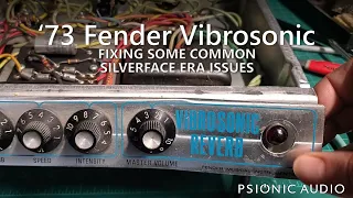 '73 Fender Vibrosonic | Fixing Some Common Silverface Era Issues