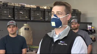 Billings Flying Service unveils ventilator prototype