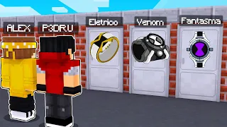 NÃO ESCOLHA A PORTA ERRADA DOS NOVOS OMNITRIX DO BEN 10 NO MINECRAFT! ‹‹ P3DRU ››