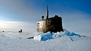 Всплытие подводной лодки в АРКТИКЕ !