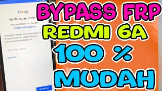 REDMI 6A FRP BYPASS AKUN GOOGLE tanpa pc mudah bangets