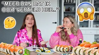 SUSHI MUKBANG 🍣 met CHARLOTTE BLITZBLUM | Kristina K ❤