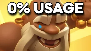 Using the 6 most USELESS cards in Clash Royale