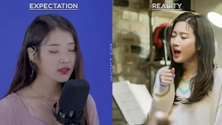 IU vs Moon Ga Young | Expectation vs Reality | Through The Night