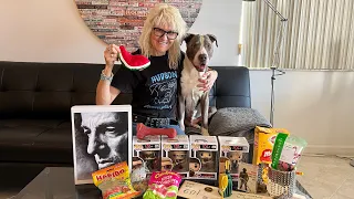 Karla & Hudson Unboxing Birthday Gifts for James from Extra Good Channel Supporter Marjolein