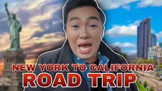 TRAVELING FROM NEW YORK TO CALIFORNIA BY LAND!!