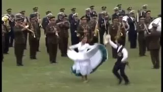 Banda de Ejercito Peruano -  Marcha Tupac Amaru - Bicentenario de Argentina 2016 (1era. Parte)