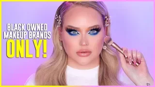 Full Face Using ONLY Black-Owned Makeup Brands | NikkieTutorials