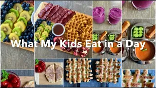 WHAT MY KIDS EAT IN A DAY - Day 17