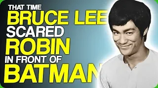 That Time Bruce Lee Scared Robin in Front of Batman (Bruce Lee: The Troll)