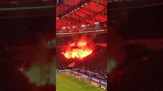 Revierderby between Schalke 04 & Borussia Dortmund in Bundesliga