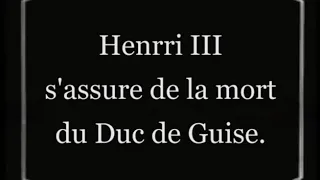 The Assassination of the Duke de Guise