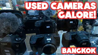 BEST PLACE TO BUY NEW & USED CAMERAS IN BANGKOK ! 4K Walking Tour