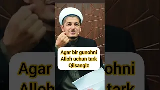 Rustamjon domla maruzalari agar bir gunohn Alloh uchun tark qilsangiz