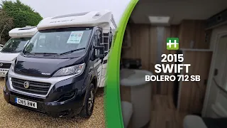 2015 Swift Bolero 712 SB