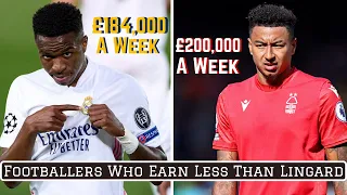 7 Footballers Who SOMEHOW Earn Less Than Jesse Lingard