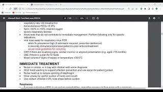 Bronchiolitis Guidelines