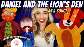 Daniel and the Lions' Den Cartoon Animated Movie Bible Story as a Song with Savannah Kids FREE Craft