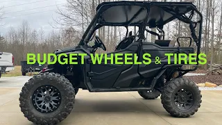 Honda Pioneer 1000-5 tire & wheel upgrades (budget friendly)