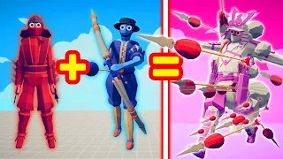 FUSION OF SENSEI + BALLOON ARCHER | TABS - Totally Accurate Battle Simulator