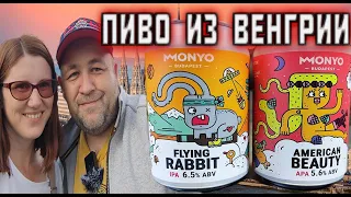 ПИВО из Венгрии которое все ищут в МАГНИТЕ Monyo Brewing Flying Rabbit IPA  American Beauty APA