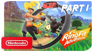 Ring Fit Adventure Gameplay Walkthrough Part 1 - World 1 RPG | Nintendo Switch Fitness