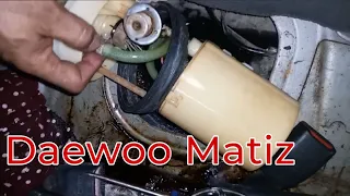 Servicing Fuel Pump Daewoo Matiz Spark