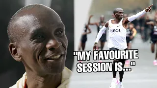 Eliud Kipchoge Interview | What's his Favourite workout and shoe?