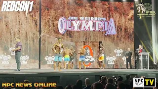 2022 IFBB Pro League Men’s Physique Olympia Finals Confirmation Of Scoring Round & Awards 4K Video