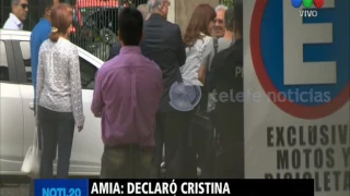 AMIA: declaró Cristina Fernández - NOTI.20
