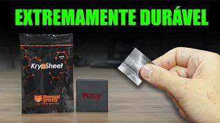 FOLHA DE GRAFENO QUE SUBSTITUI A PASTA TÉRMICA DO SEU PC, KRYOSHEET THERMAL GRIZZLY