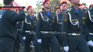 Репетиция парада Победы в г Донецке