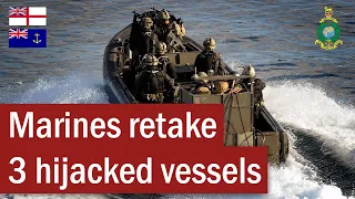 Royal Marines retake 3 hijacked vessels | October 2011