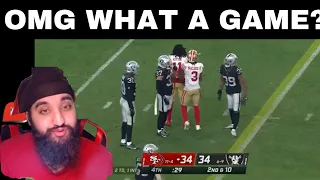 GAME OF THE YEAR!💯 San Francisco 49ers VS Las Vegas Raiders Highlights Reaction