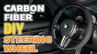 How to Make a Carbon Fiber Steering Wheel with Epoxy Resin [DIY]