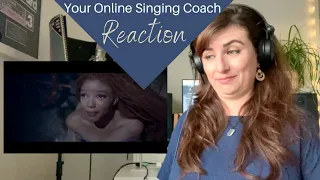 The Little Mermaid Official Teaser Trailer  - Vocal Coach Reaction (Your Online Singing Coach)