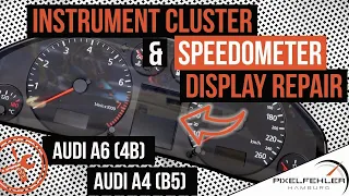 Do it Yourself! So easy to change the FIS display of Audi speedometer / instrument cluster yourself!
