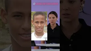 Millie Bobby Brown 🧡 Neymar #shorts