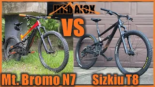 Polygon Sizkiu T8 vs Mt Bromo N7 ebike trial 1 times // #mtb #mtblife #bikesonline #polygonbikes