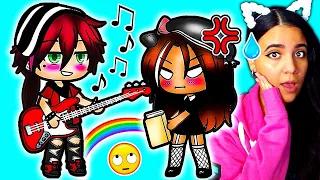 Mr. Rockstar Isn't My Type...💔 Gacha Life Mini Movie Love Story Reaction ft @Kugo