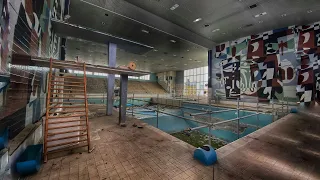 Abandoned Swimming Complex with Huge Underground Facility