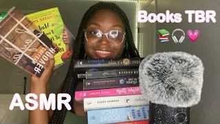ASMR |Books I’ve Read + TBR | Book tapping, Page Flipping, etc. 📚☺️