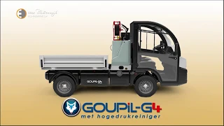 De GOUPIL G4 met Hogedrukreiniger