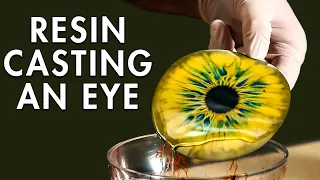 How to Resin Cast the Eye for Realistic Dinosaur Eyeballs