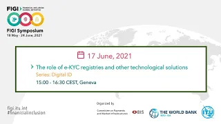 FIGI-2021 | The role of e-KYC registries and other technological solutions