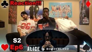 Alice In Borderland Reaction 2x6 | Episode 6