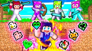 CUSTOM MOB HEARTS SPEEDRUNNER vs HUNTERS In Minecraft!