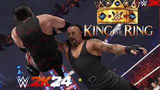 WWE |  Undertaker Vs. Kane At King Of The Ring Match WWE 2k24