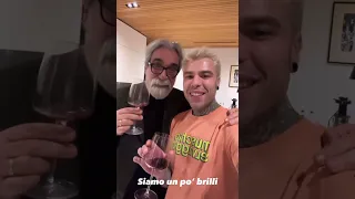 FEDEZ E GIUSEPPE VESSICCHIO UBRIACHI GUARDANO SANREMO 😵📺🥂🍻😅🔥👀