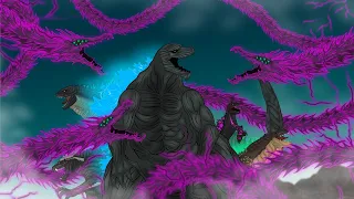 Dark Void Ghidorah vs Godzillas | EPIC BATTLE! (PANDY Special for 700K subs) Part 3